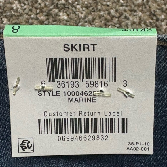 Style & Co. Blue Denim Pencil Skirt - Picture 11 of 11